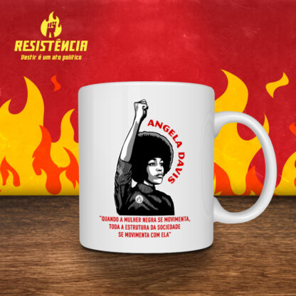 Caneca Angela Davis